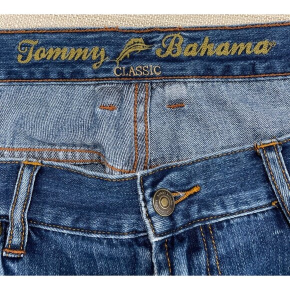 Tommy Bahama Mens Classic Fit Blue Jeans Size 40 SKU 1648 - Picture 4 of 8